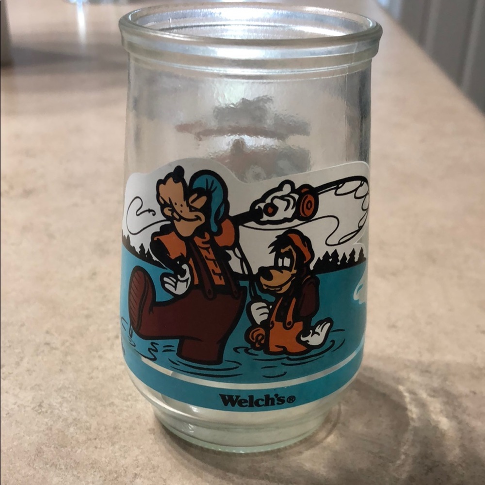 Welch’s goofy movie Disney glass jar jams